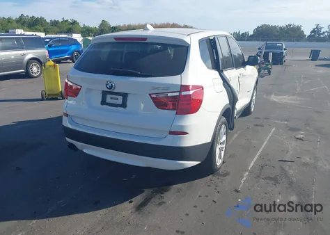 2013 BMW X3 xDrive28I z USA, uszkodzony, nr VIN 5UXWX9C50D0A14960